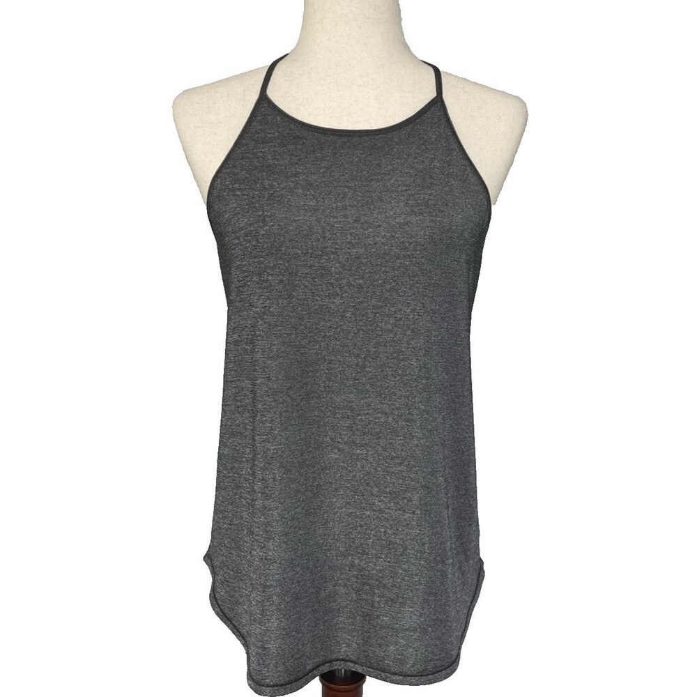 lululemon athletica Charcoal Grey Strappy Tank Top